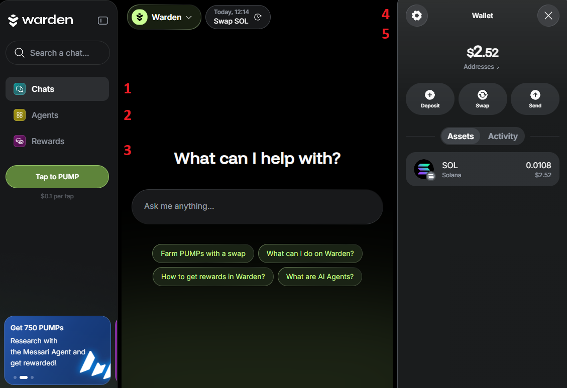 The main features of Warden
